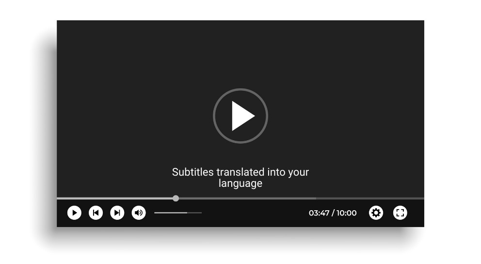 Video subtitle translator